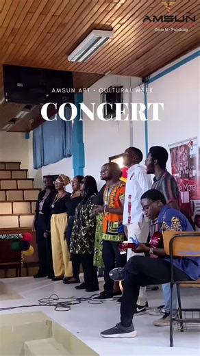 Scenes from the AMSUN Art Concert🎶✨Bella Papa brought incredible talent and energy to the stage🔥
