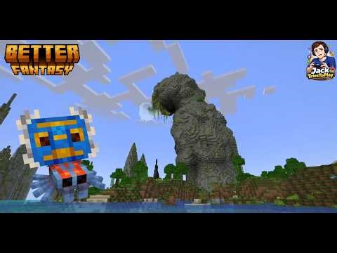 The Blue Demon! | Minecraft Better Fantasy - Overture, Try to Play Ep1
