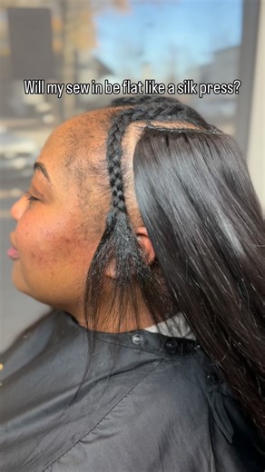 RealHairGlobal | Extensions Educator | KTip Expert on Instagram: "EVERYTHING I do looks Natural! Whether your install is a sew in or k tips… quick weave or Microlinks… it’s going to look like it’s all yours 💜 I moisturize the hair from root to ends, and I oil the scalp & apply a net with all my sew ins… I also have a class I’m offering on January 5th to give away all my secrets for a Flat install…the 🔗 is in my B I O! Comment or dm “class” and I’ll send it directly to you. #columbiaschairstyli