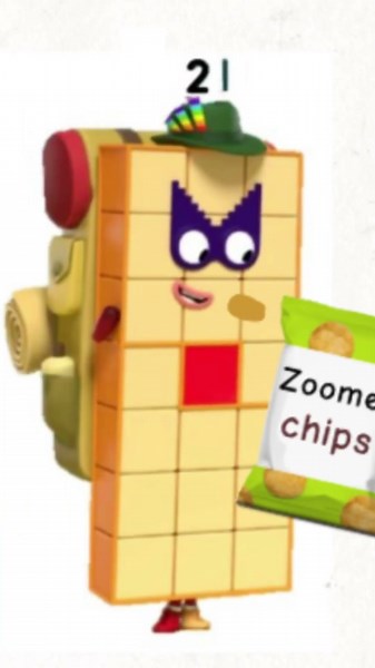Numberblocks 21 eat chips zoomer inflation