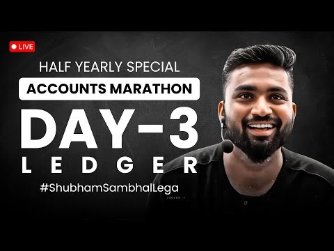 LEDGER 📌 | CLASS 11 | ISC | Shubham Jagdish | 8112601234