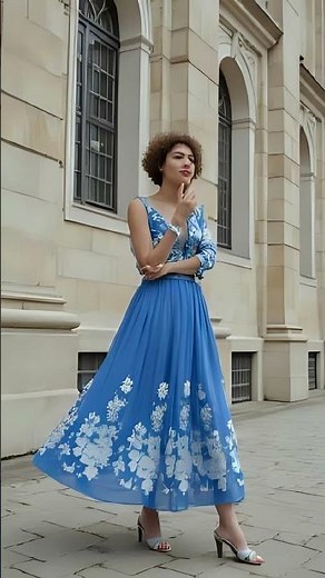 Qué significa vestir de azul: tranquilidad, confianza y elegancia #modafemenina #fashion #outfit