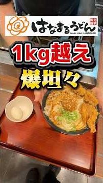 Hanamaru Udon's new mega-sized menu item is causing a stir on social media. It's the Meat-Extra-L...