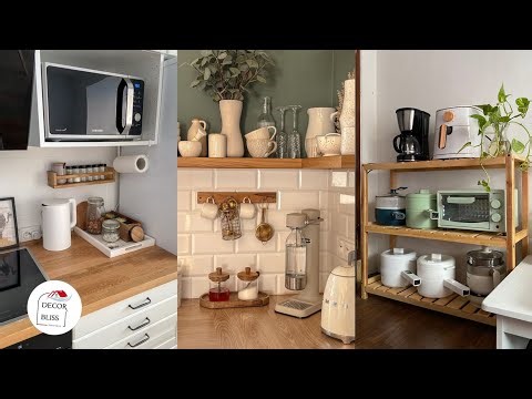 Small Kitchen Design Ideas 2025 | Space-Saving Organization Hacks for Every Home ✨