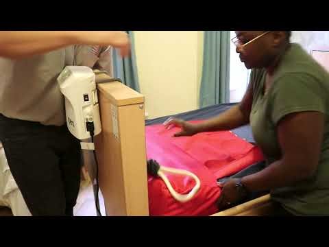 Fitting a Fire Sheet Air Flow Mattress