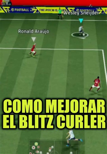 Como mejorar el Blitz curler #efootball | blitz curler