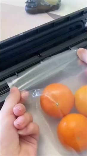 Vacuum Sealer Machine for Food Srorage, Automatic Food Sealer Dry Moist Air Sealing System #viral