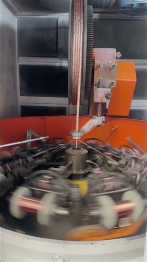 #cable braid shield process for #cable communication