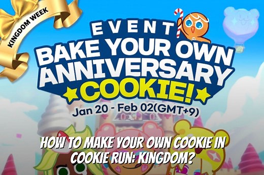 How to make your own Cookie in Cookie Run: Kingdom?