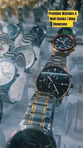 Branded Watches & Wall Clocks Collection | Premium Showroom Look ⌚🕰️
