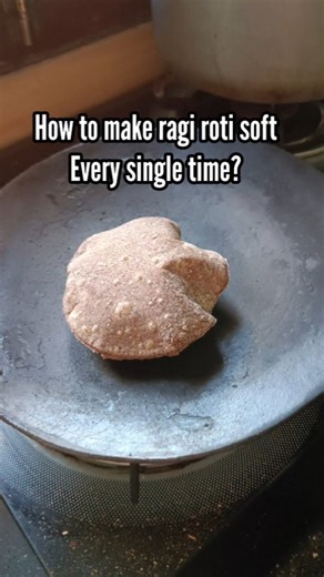 how to make ragi roti soft every single time? tips and tricks for beginners how to make ragi roti soft every single time? tips and tricks for beginners #shortsvideo #shortsfeed Controlled Hydration: In a mixing bowl, combine a measured amount of ragi flour with salt. Gradually add hot water while continuously stirring. The key here is to use hot water (not boiling) and add it progressively to achieve a manageable dough consistency. Cook and Coax: Once a workable dough forms, transfer it to a pre