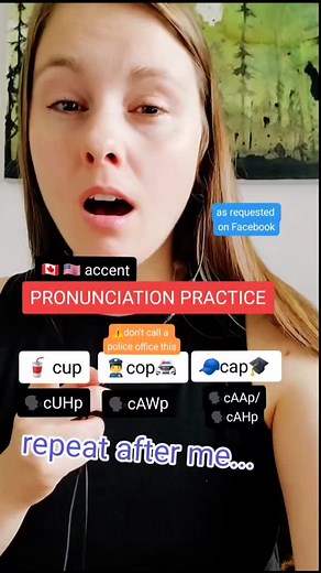 1.3K reactions · 80 shares | CUP 磻 vs. COP ‍♂️ vs. CAP  ( accent) DM me TOP TIPS if you want my FREE guide to efficient & effective accent reduction | Learn English With Jess | Facebook