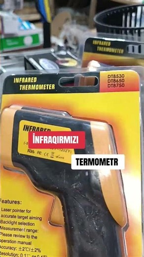 İnfraqırmızı Termometr İnfrared thermometer #21shop #infrared #termometr #thermometer