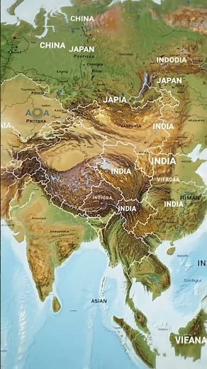 All Asian Countries Names & Their Locations 🌏 | Asia Map Explained Country by Country
