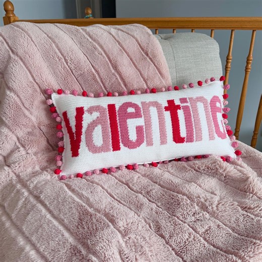 Valentine Pillow Crochet Pattern - Etsy