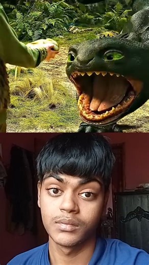 "Dragon accepts his owner"😱|| kamin (slowed) #shorts #edit