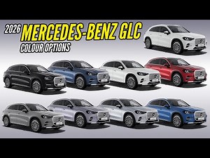 2026 Mercedes-Benz GLC EV Colors - All Options - Images | AUTOBICS