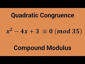 Quadratic Congruence with Composite Modulus
