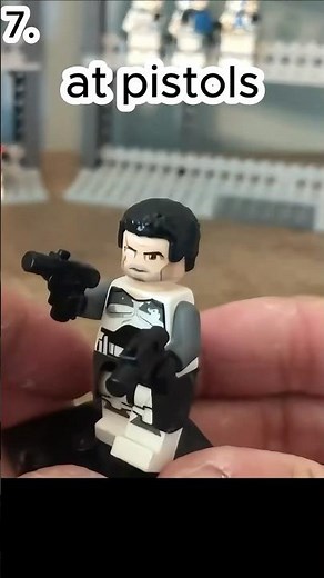 Lego Phase II clone commander wolffe