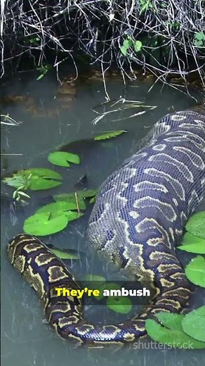 GREEN ANACONDA #snakefacts #snake #venomouscreatures #anaconda #wildliferescue #natureshorts #animal