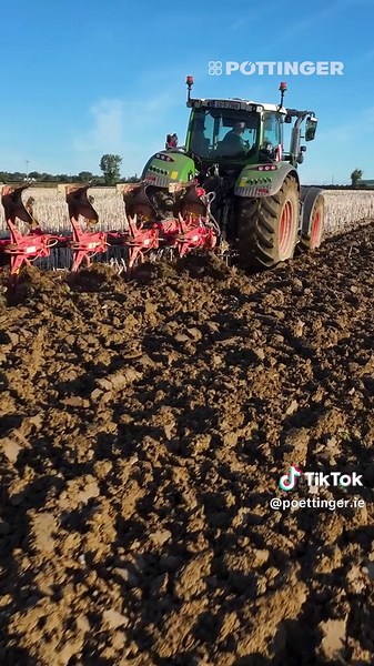 Turning Over the Land with PÖTTINGER Equipment