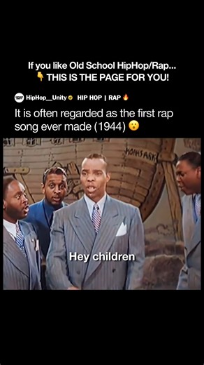 It is ofter regarded as the first rap song ever made 🤯 Follow the Page for Daily HipHop Content ❗ @hiphop__unity 🔥🔥🔥 | HipHop Unity