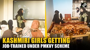 3K views · 21 reactions | Kashmiri girls get training for job oriented courses under PMKVY in Srinagar #kashmiri #PradhanMantriKaushalVikasYojana #jammuandkashmir | Asian News International (ANI) | Facebook
