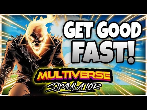 HOW TO GET GOOD FAST IN MULTIVERSE FIGHTERS SIMULATOIR!