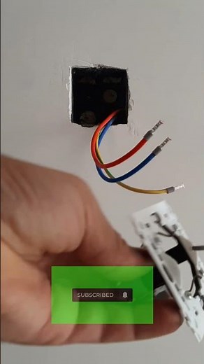 🪛آموزش نصب پریز برق ارتدار ز How to install a grounded electrical outlet🔍🧤