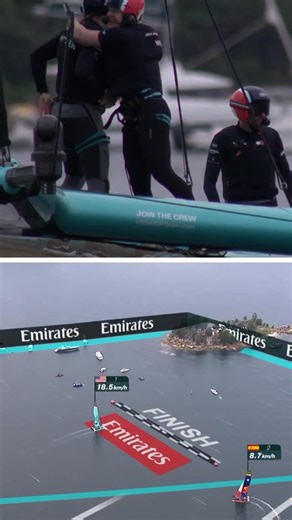 No one was more excited about @sailgpusa’s win in Sydney than @weisanna 🙌 | SailGP