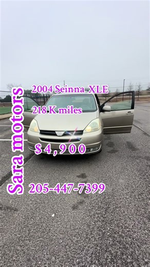 #sara#toyotaseinna#familyvan7passengers#cheapvan#greatdeal