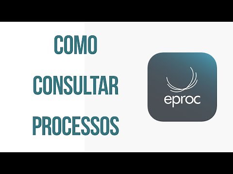✅ Tutorial EPROC TRF4 - Advogado - PASSO A PASSO - Como fazer Consulta Processual