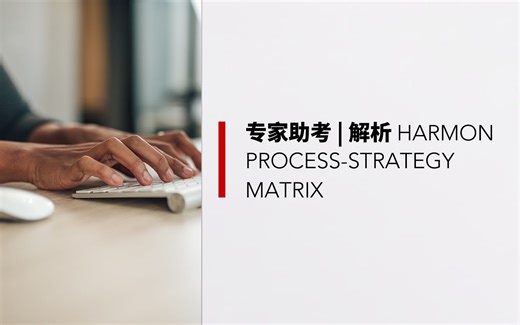 专家助考 | 解析“Harmon Process-Strategy Matrix”