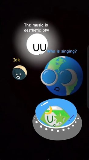 alien cat singing "Pretty little baby"