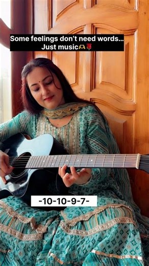 🎸Ek ajnabee haseena se 🎶✨|| Easy guitar tabs for beginners on first string #guitartabs #musicfeel