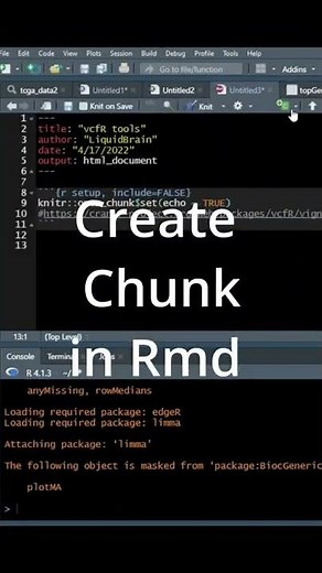 Create Chunks in R