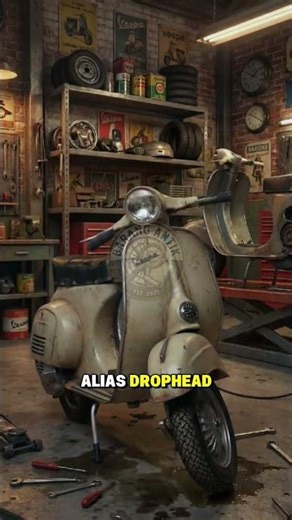 Vespa Kok Tangkinya di Tengah? 🤔🏁