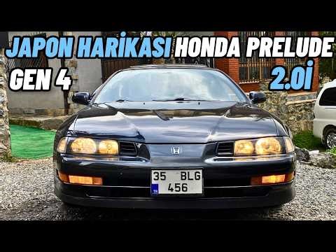 A JAPANESE CAR THAT MAKES GERMANS JEALOUS! HONDA PRELUDE GEN 4 | FIRST VIDEO IN TURKEY! REVIEW
