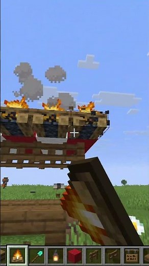 How to Build a Market Stall in Minecraft! 🏪🍎✨