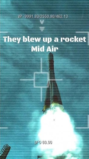 They blew up the rocket mid air | Black Ops 1
