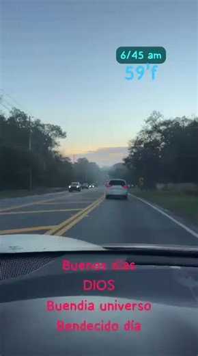 Hermosa mañanita por la mañana