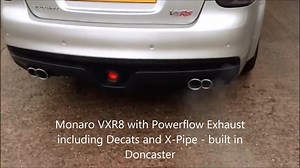 3K views · 82 reactions | Monaro VXR8 with Powerflow Exhaust including X-Pipes and Decats built in Doncaster | Powerflow Exhausts UK | Facebook