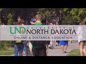 Orientation for online students, University of North Dakota