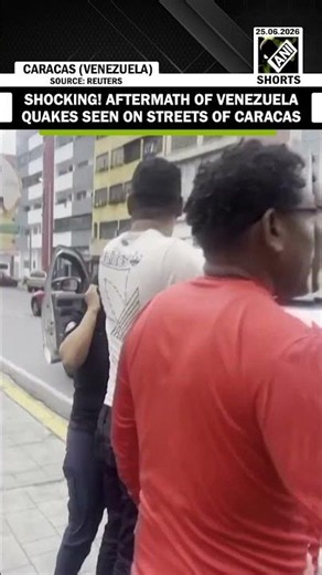 Shocking Video! Aftermath of Venezuela earthquakes seen on streets of caracas