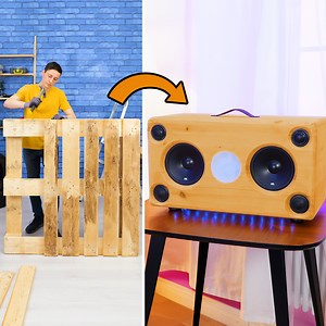 523K views · 15 shares | COMMENT FABRIQUER UNE ENCEINTE INTELLIGENTE BLUETOOTH À PARTIR D'UNE PALETTE: | BRICO ADOS | Facebook