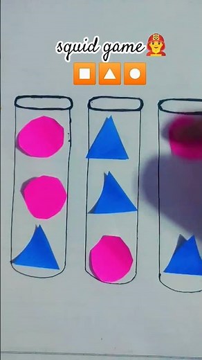 homemade DIY squid game👨‍🚒⏹🔼⏺