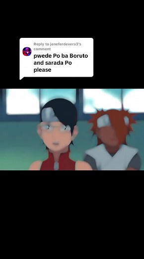 Boruto and Sarada's First Kiss Moment in Anime
