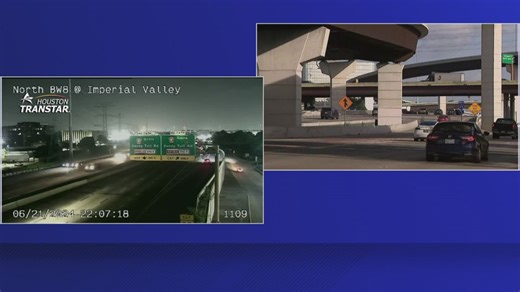 You'll want to avoid these parts of the North Freeway and Beltway 8 this weekend