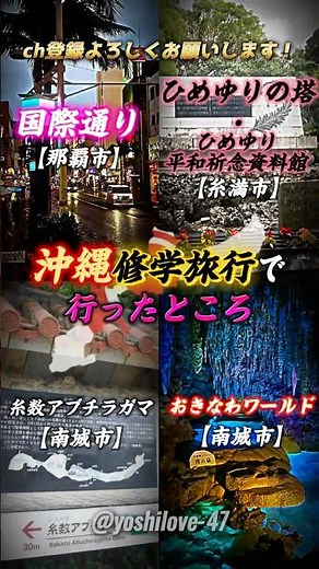 【思い出】沖縄修学旅行で行ったところ！ #おすすめ #沖縄 #旅行 #旅 #思い出 #修学旅行 #youtube #shorts #伸びろ #バズれ #都道府県 #日本 #okinawa #japan