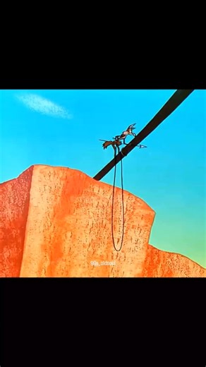 OLD SoUL on Instagram: "This scene comes from Looney Tunes, one of the most influential animated series of the 20th century. The bulldog, commonly known as Spike, appears in several episodes as a tough but often comically unlucky character. He frequently acts as a foil to characters like Sylvester or Tweety, creating slapstick humour through his blunders. The animation style relies on hand-drawn frames and exaggerated physical comedy. Timing is crucial, with visual gags like traps, falls, and su